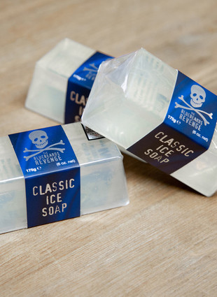 Брусок мыла Классический лед The Bluebeards Revenge Classic Ise Soap Bar 175 гр, изображение 2