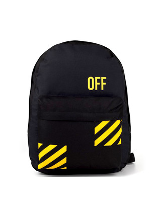Рюкзак черный Off, изображение 2